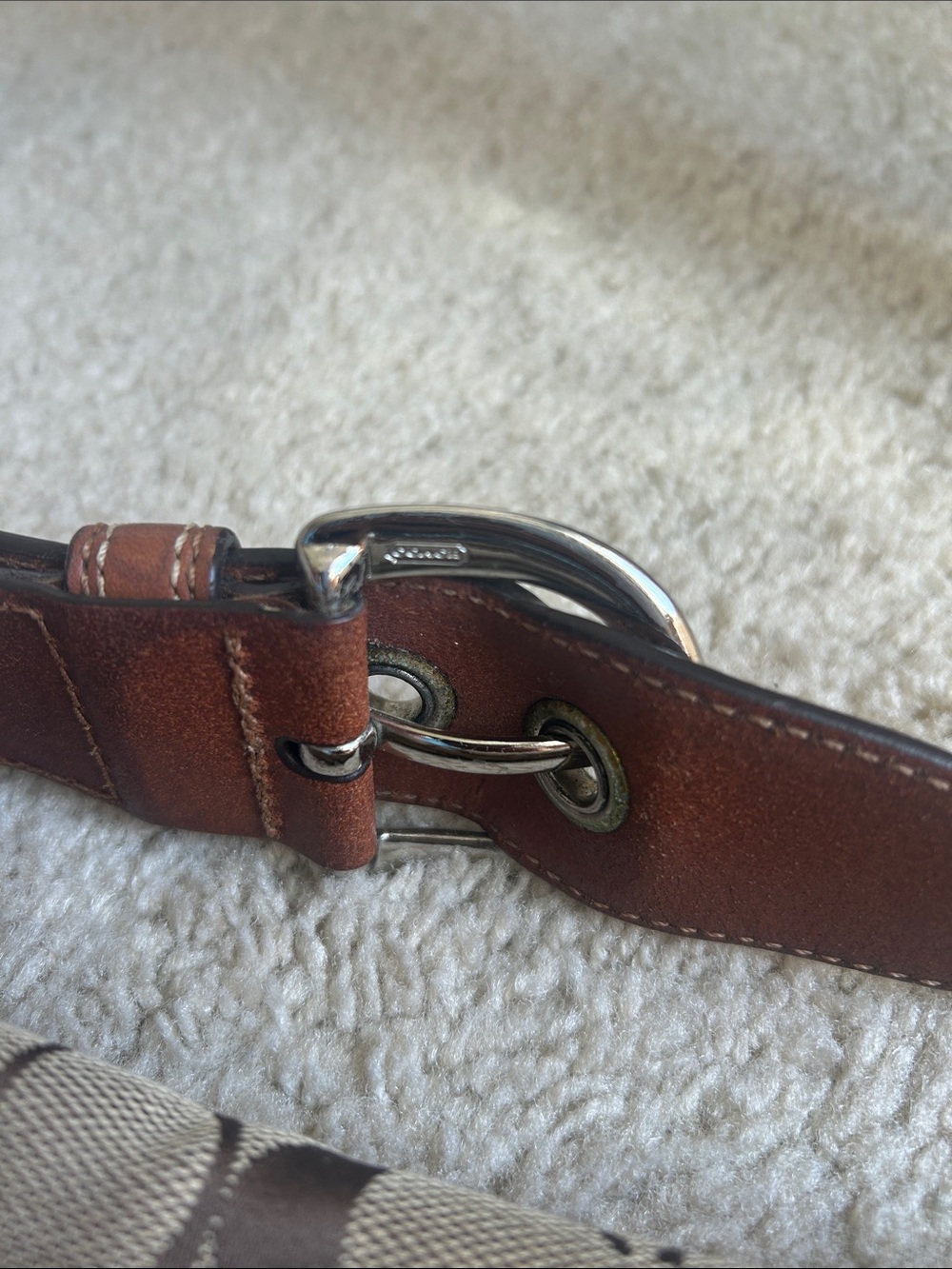 Vintage coach soho bag 11860 brown canvas - Picture 14 of 14